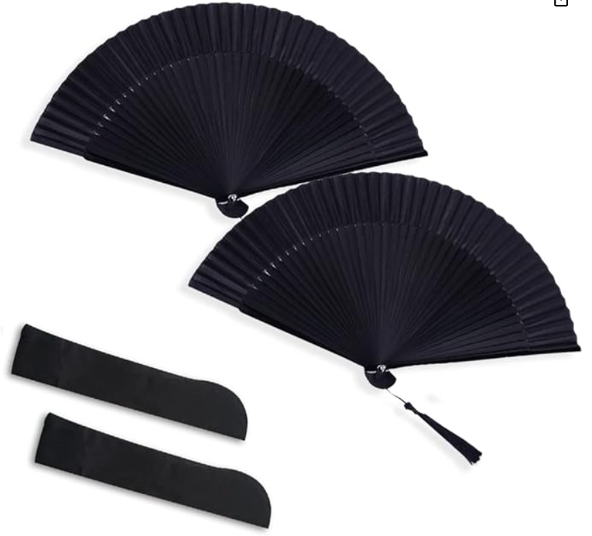 Bambu Yelpaze ve Kese 12 adet