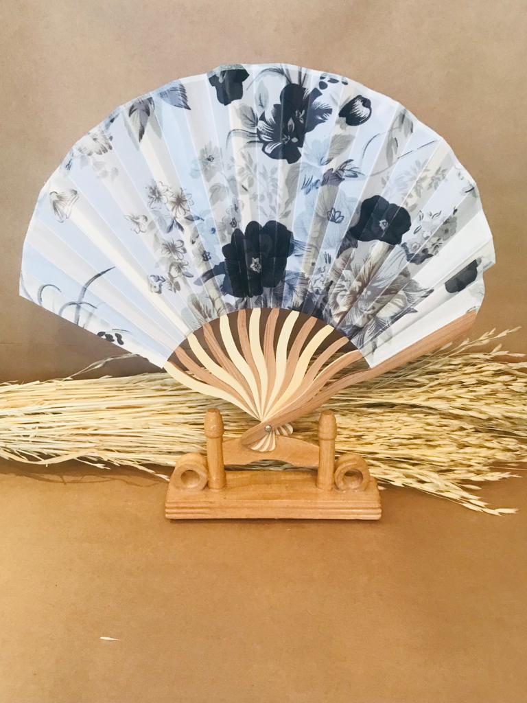 Bambu Kumaş Yelpaze 12 adet