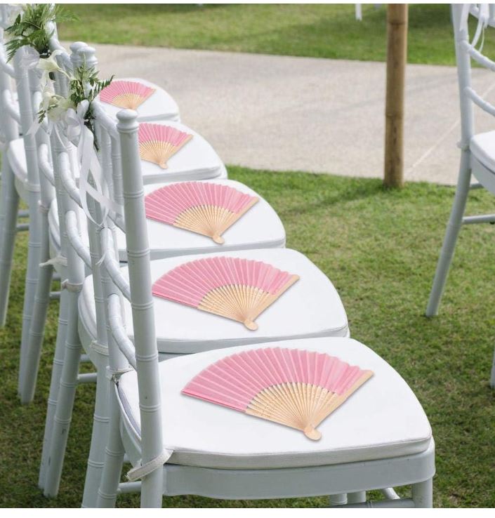 Bambu Kağıt Yelpaze 12 adet